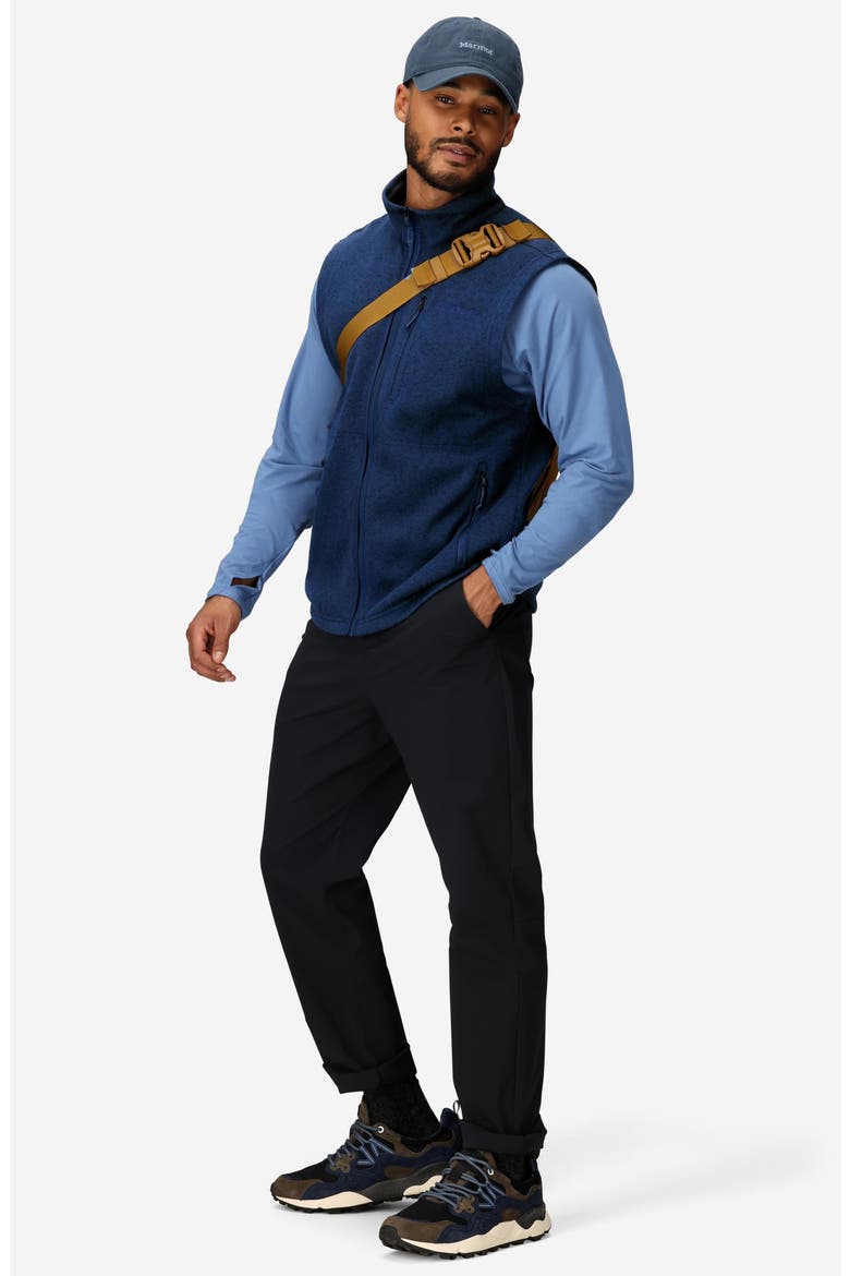 Drop Line Vest, Alternate, color, ARCTIC NAVY HEATHER