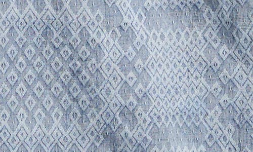 Corridor Diamond Jacquard Cotton Camp Shirt
