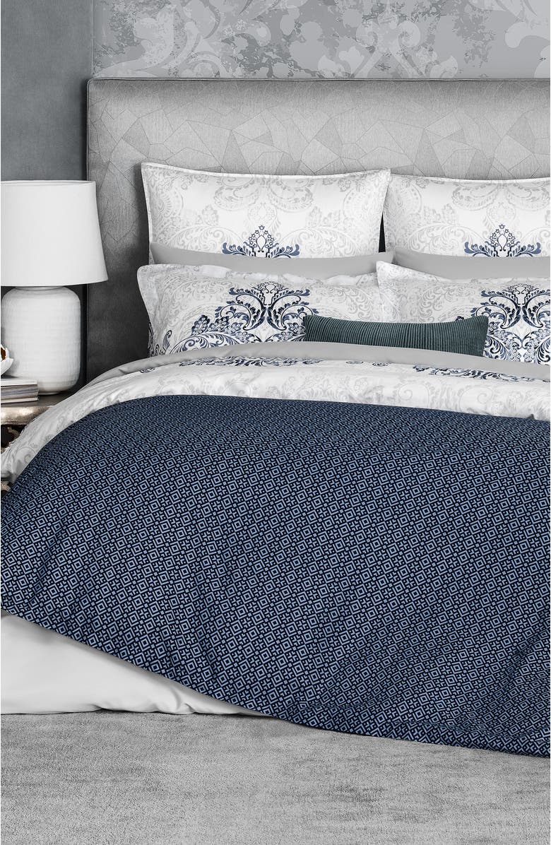 Togas Flevoland Duvet Cover, Alternate, color, Blue