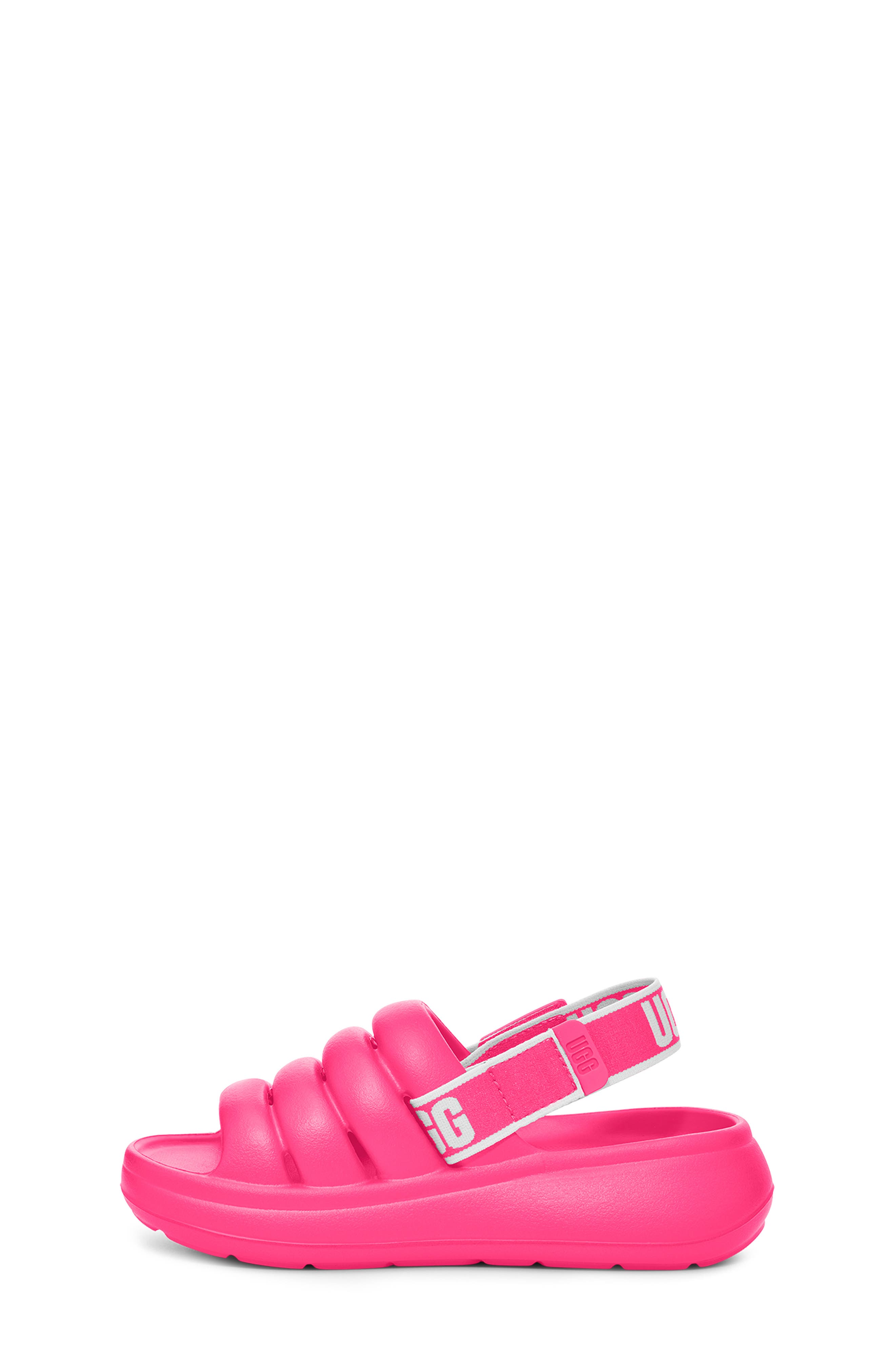 UGG<sup>®</sup> Kids' Sport Yeah Slingback Sandal, Alternate, color, Taffy Pink