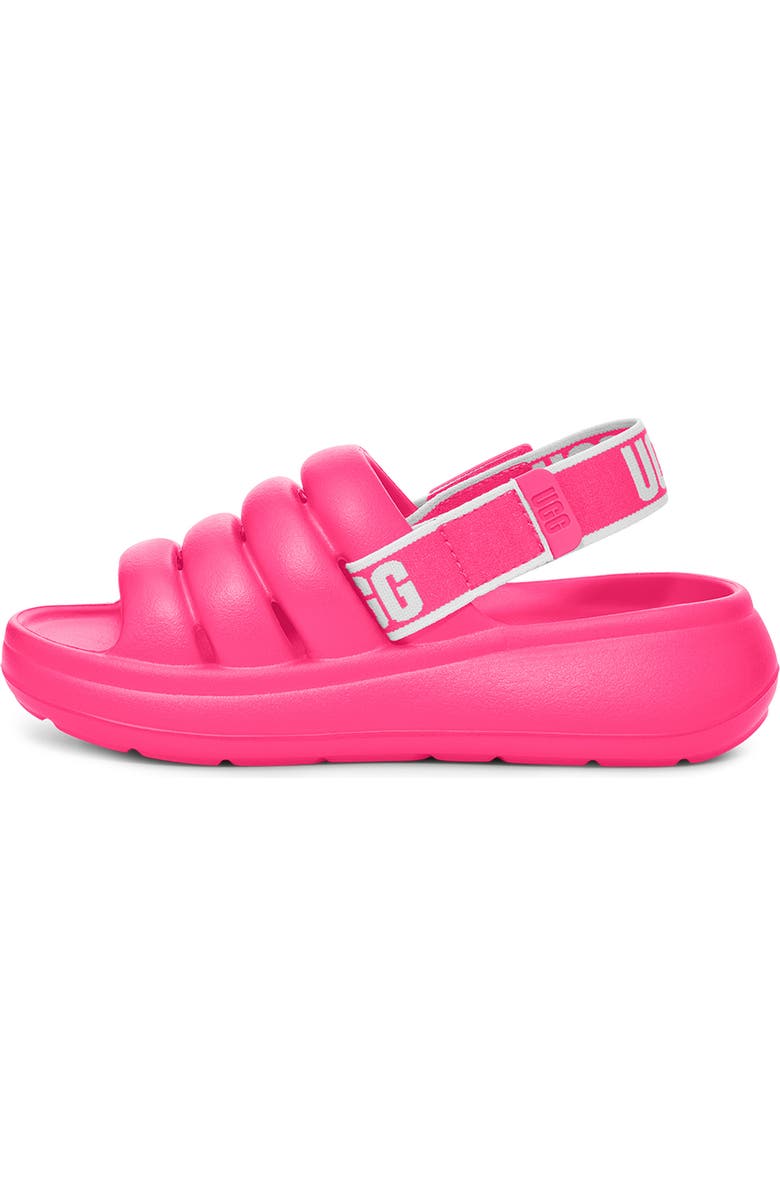 UGG<sup>®</sup> Kids' Sport Yeah Slingback Sandal, Alternate, color, Taffy Pink