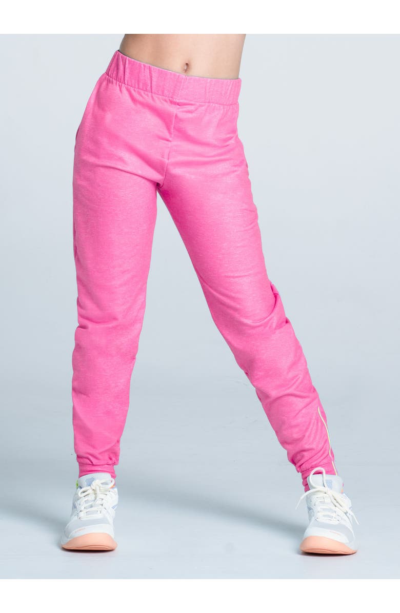 Lucky in Love Girls Jogger, Main, color, Pink