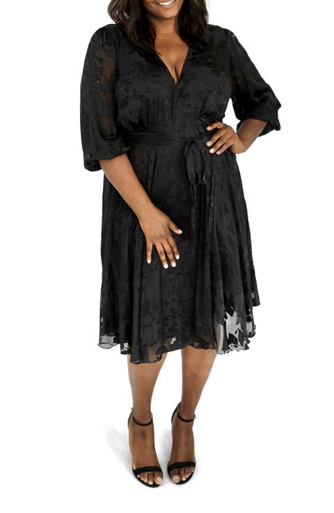Burnout Dress (Plus Size)