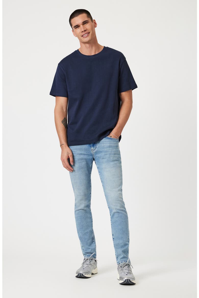 Jake Slim Fit Jeans, Alternate, color, LIGHT USED FEATHER BLUE
