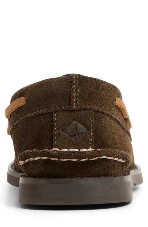 Sperry Authentic Original™ 2-eye Ripple Boat Shoe In Brown