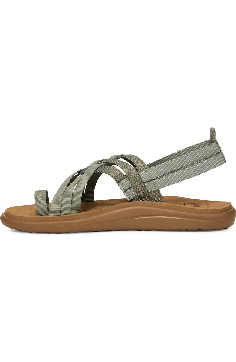 Teva Voya Water Friendly Sandal, Alternate, color, Seagrass/ Deep Lichen Green