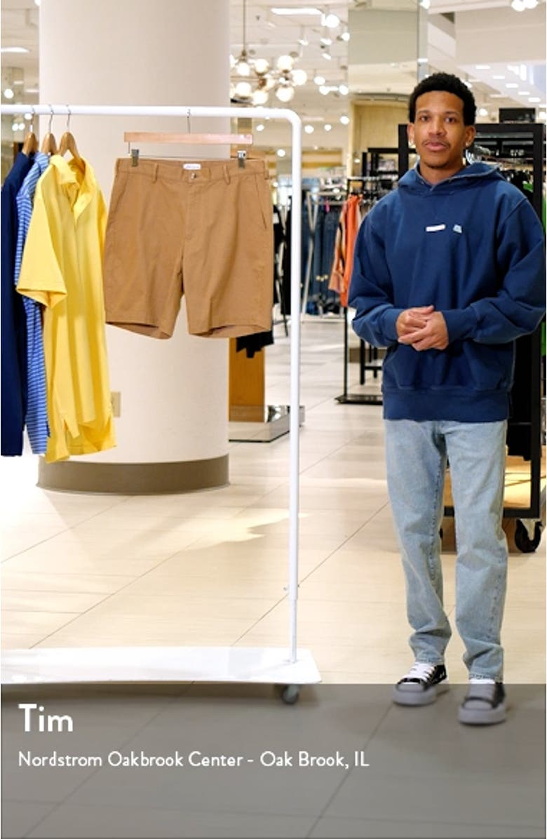 Pilot Stretch Cotton Twill Shorts, sales video thumbnail