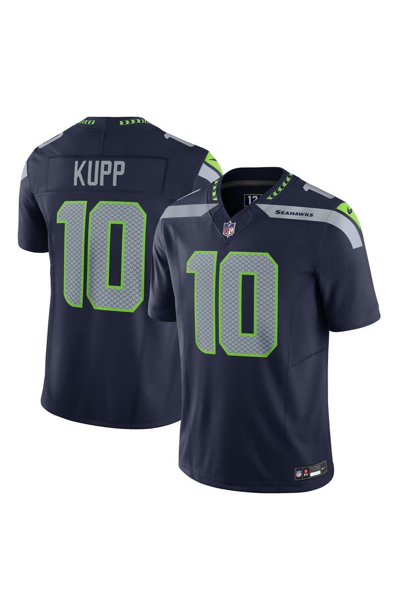 Nike Men's Nike Cooper Kupp College Navy Seattle Seahawks Team Vapor F.U.S.E. Limited Jersey, Main, color, College Navy