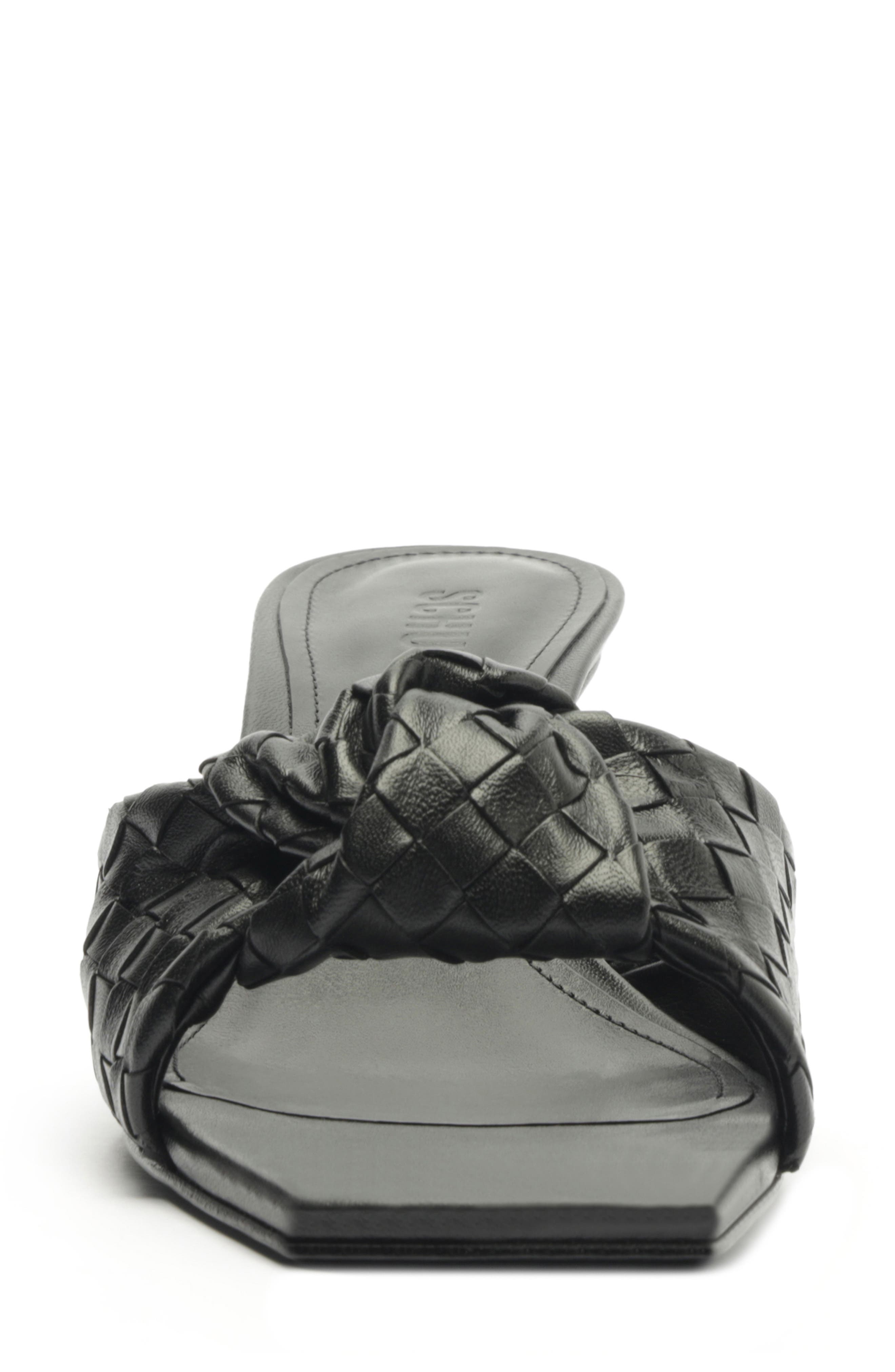 Schutz Kareena Knot Slide Sandal, Alternate, color, 