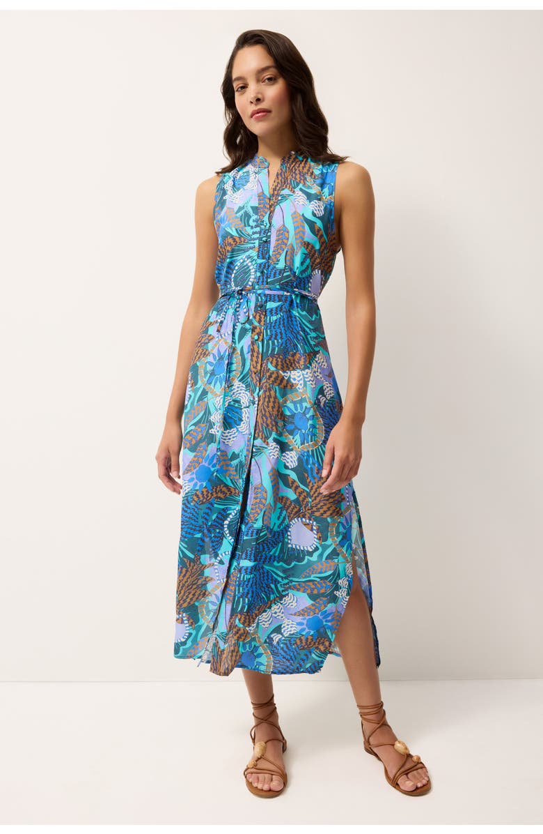 Marie Oliver Kirkley Dress, Main, color, Medusa