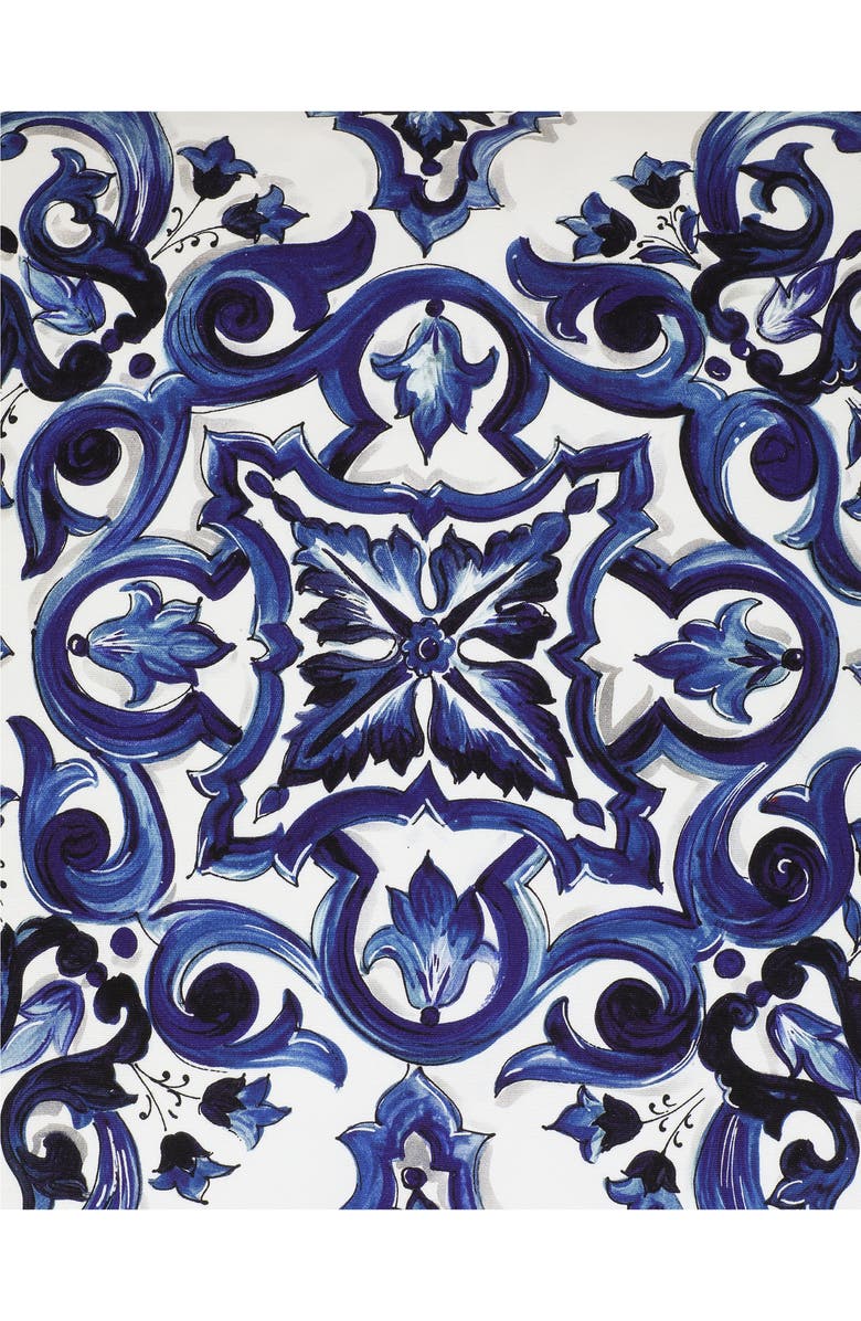 Dolce&Gabbana Blu Meditteraneo Accent Pillow, Alternate, color, Medium Blu