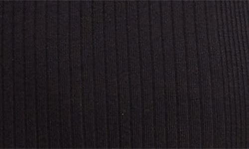 Jean Paul Gaultier Ring Detail Cotton Rib Tank Dress In Black