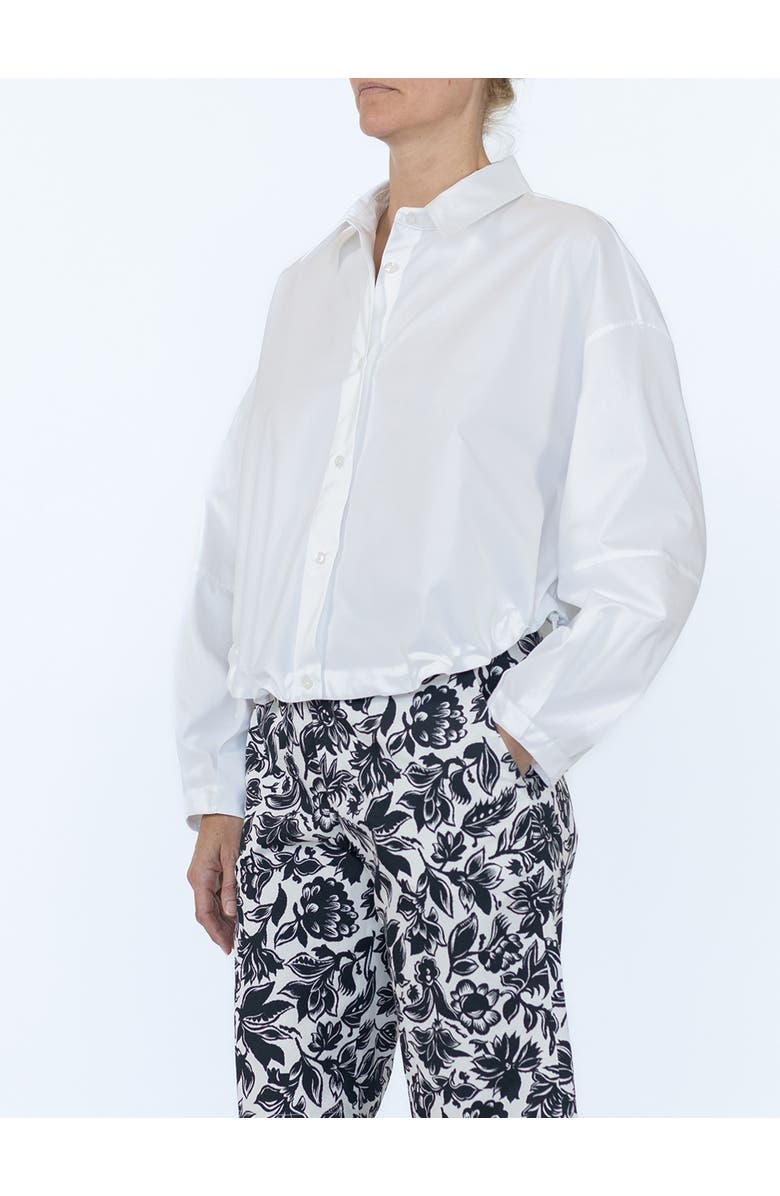 Callas Milano Lille Blouson hem shirt, Alternate, color, White