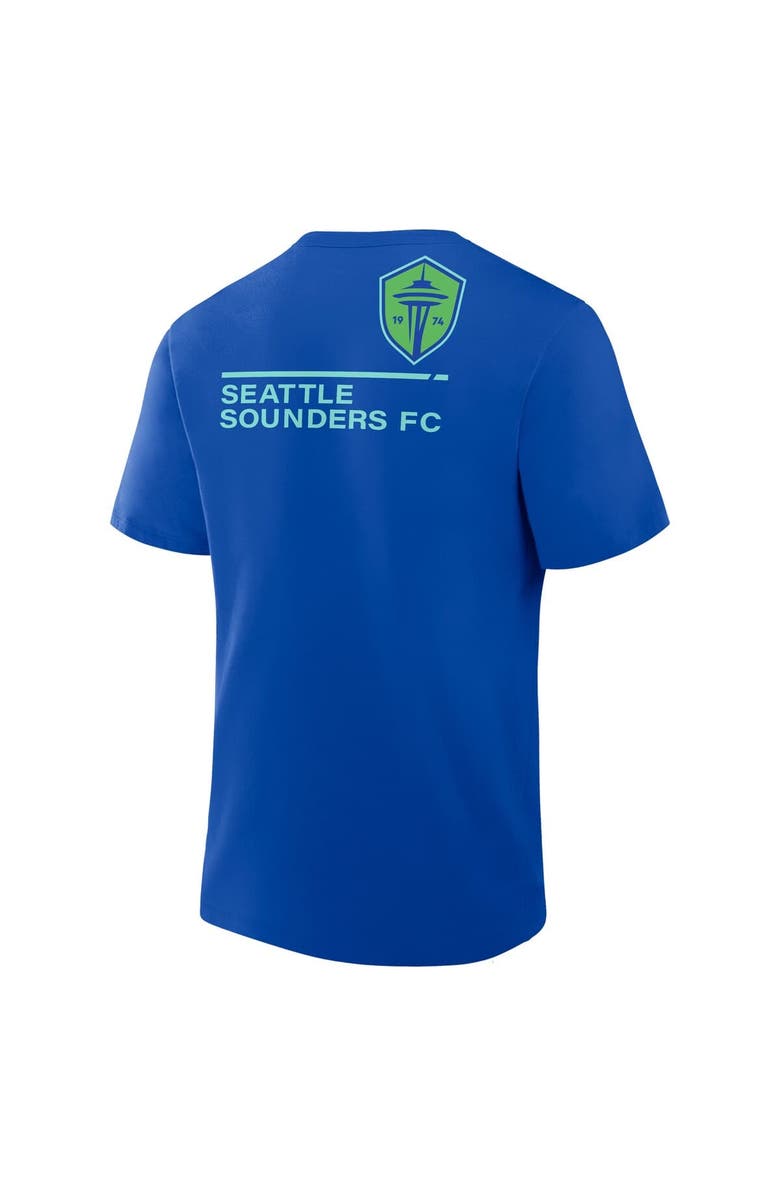 FANATICS Men's Fanatics Blue Seattle Sounders FC Corner Kick Legacy T-Shirt, Alternate, color, Blue