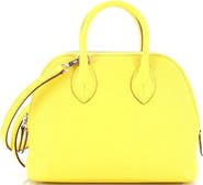 Pre-Owned Hermes Bolide 1923 Bag Chevre Mysore Mini