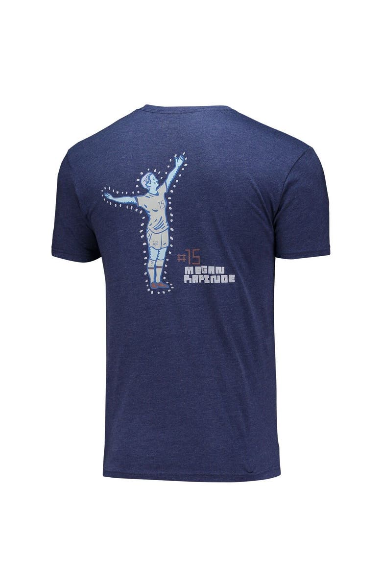 round21 Men's round21 Megan Rapinoe Navy USWNT One Team One Goal T-Shirt, Alternate, color, 