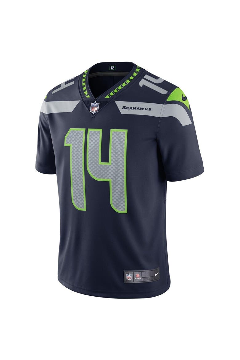 Men's Nike DK Metcalf College Navy Seattle Seahawks Vapor Limited Jersey, Alternate, color, Navy