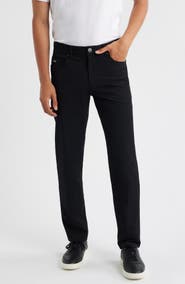 Emporio Armani Techno Five-Pocket Straight Leg Stretch Twill Pants