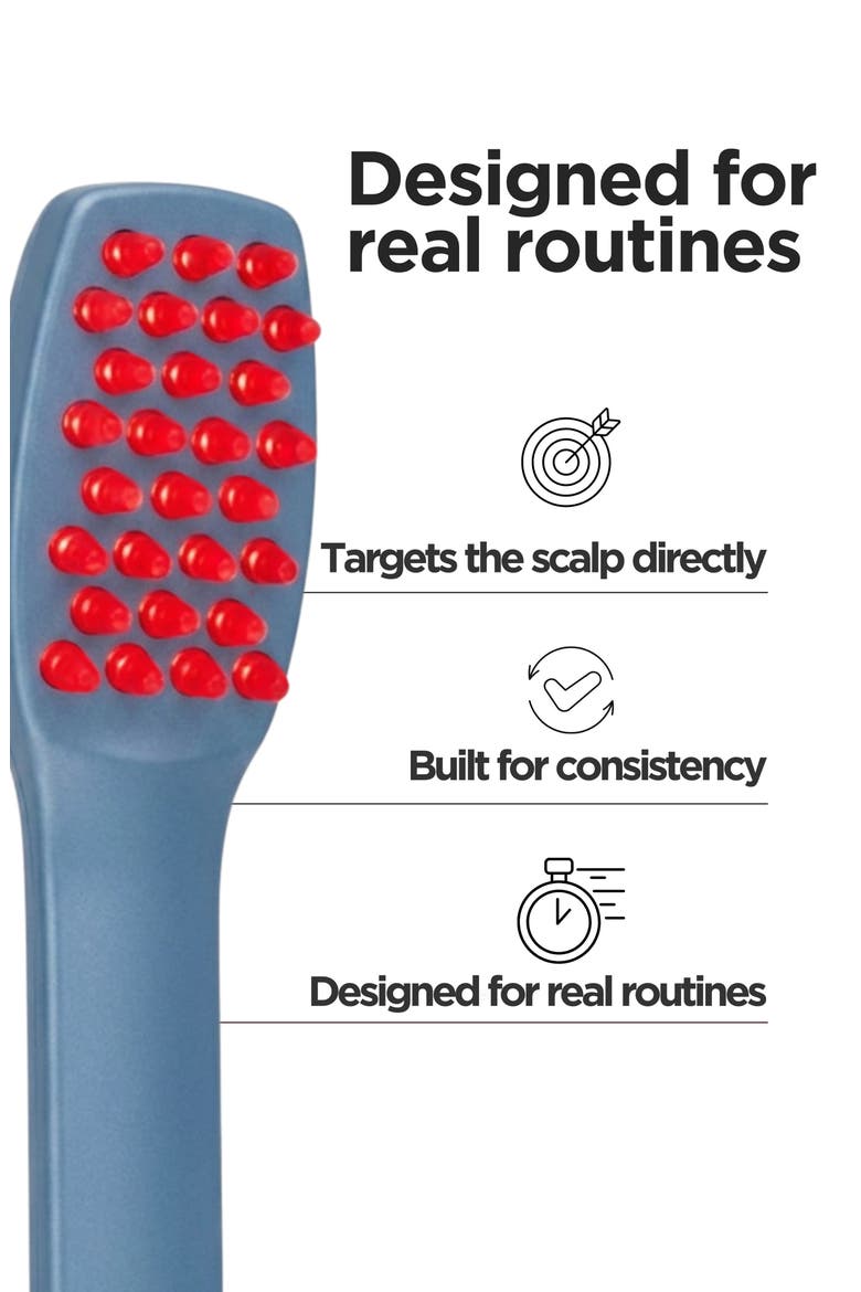 LED Hair & Scalp Brush, Alternate, color, BLUE