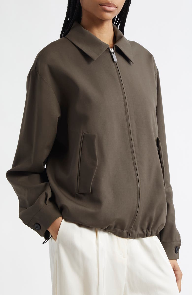 Róhe Blouson Wool Jacket, Alternate, color, 