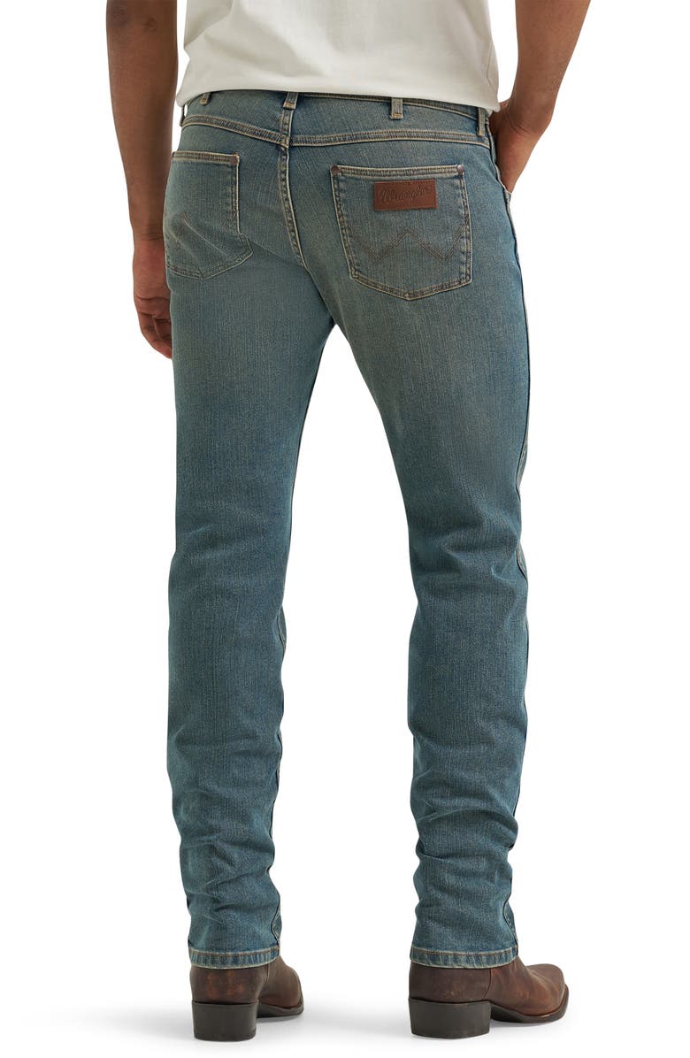 Wrangler Slim Western Jeans, Alternate, color, Granite Trail