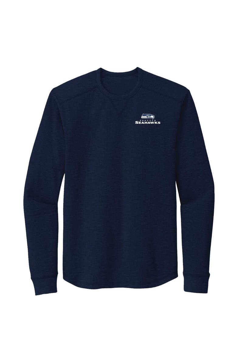 DUNBROOKE Men's Dunbrooke Navy Seattle Seahawks Cavalier Thermal Long Sleeve T-Shirt, Alternate, color, Navy