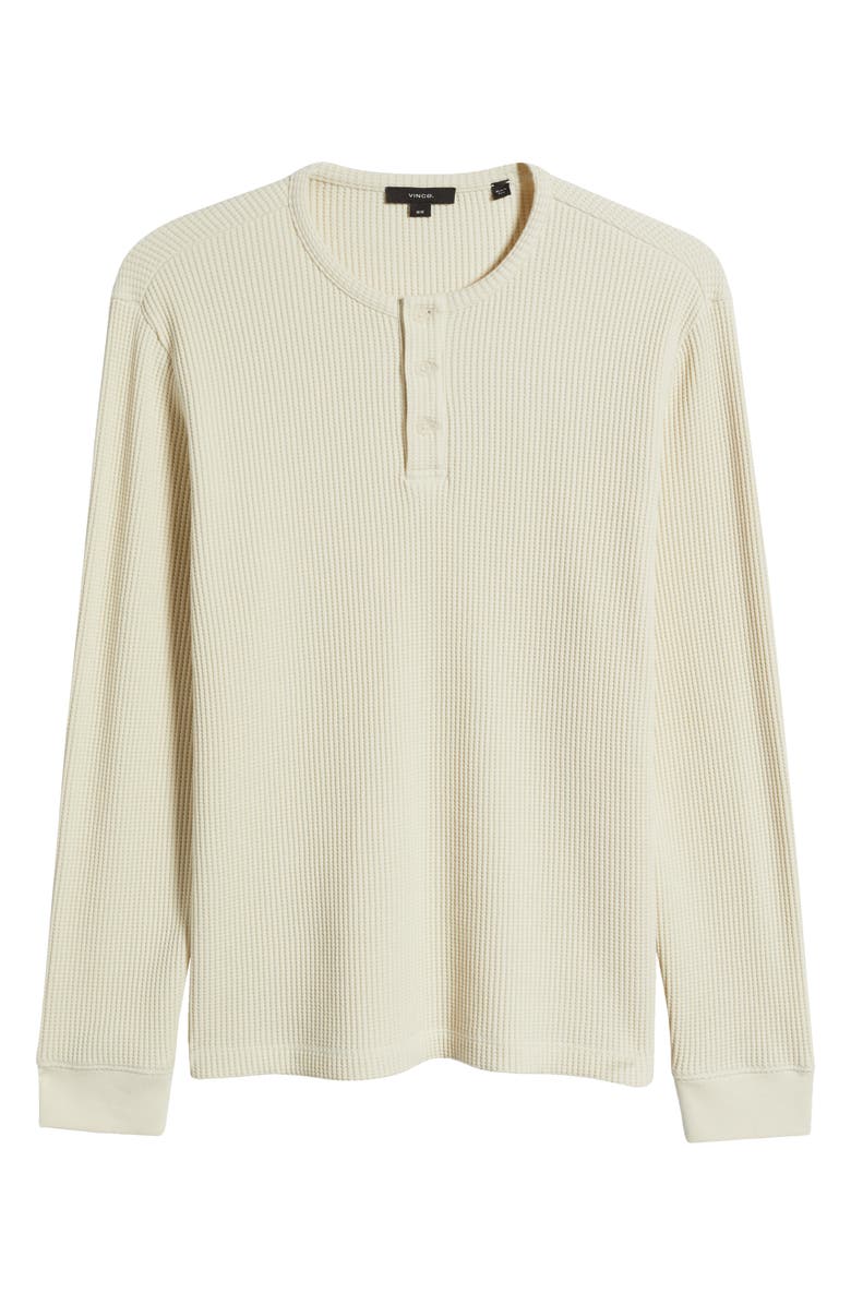 Vince Chunky Waffle Knit Henley, Alternate, color,
