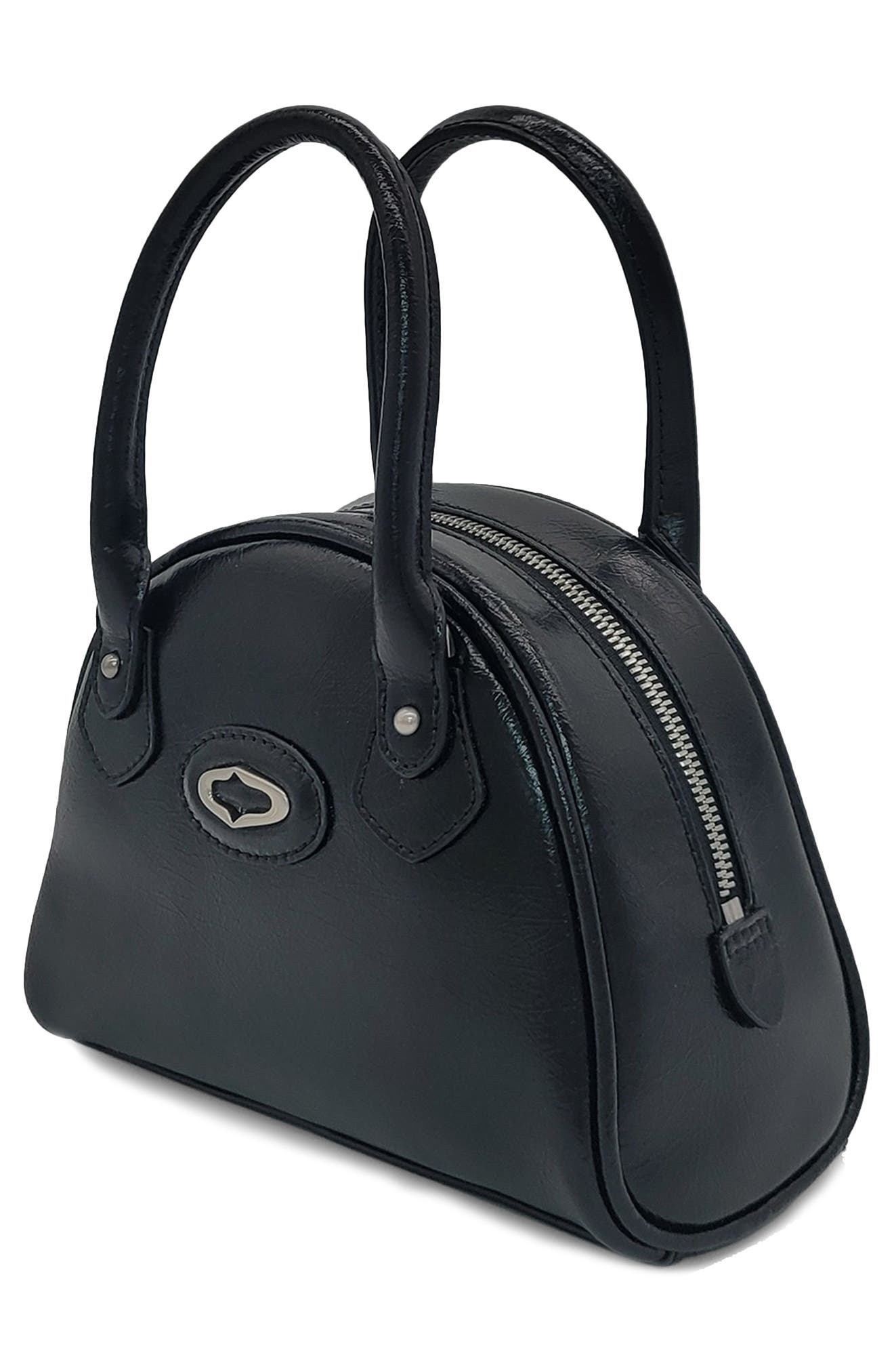 Oryany Bestie Leather Tote, Alternate, color, Black