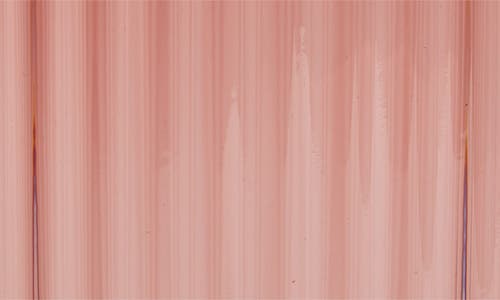 Lyngby Porcelaen 10-inch Fluted Vase In Burgundy