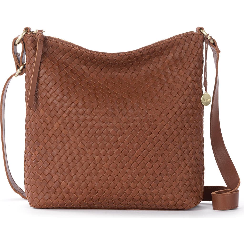 The Sak Lucia Crossbody Leather Bag In Brown
