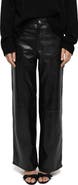 Zadig & Voltaire Perya Leather Wide Leg Pants