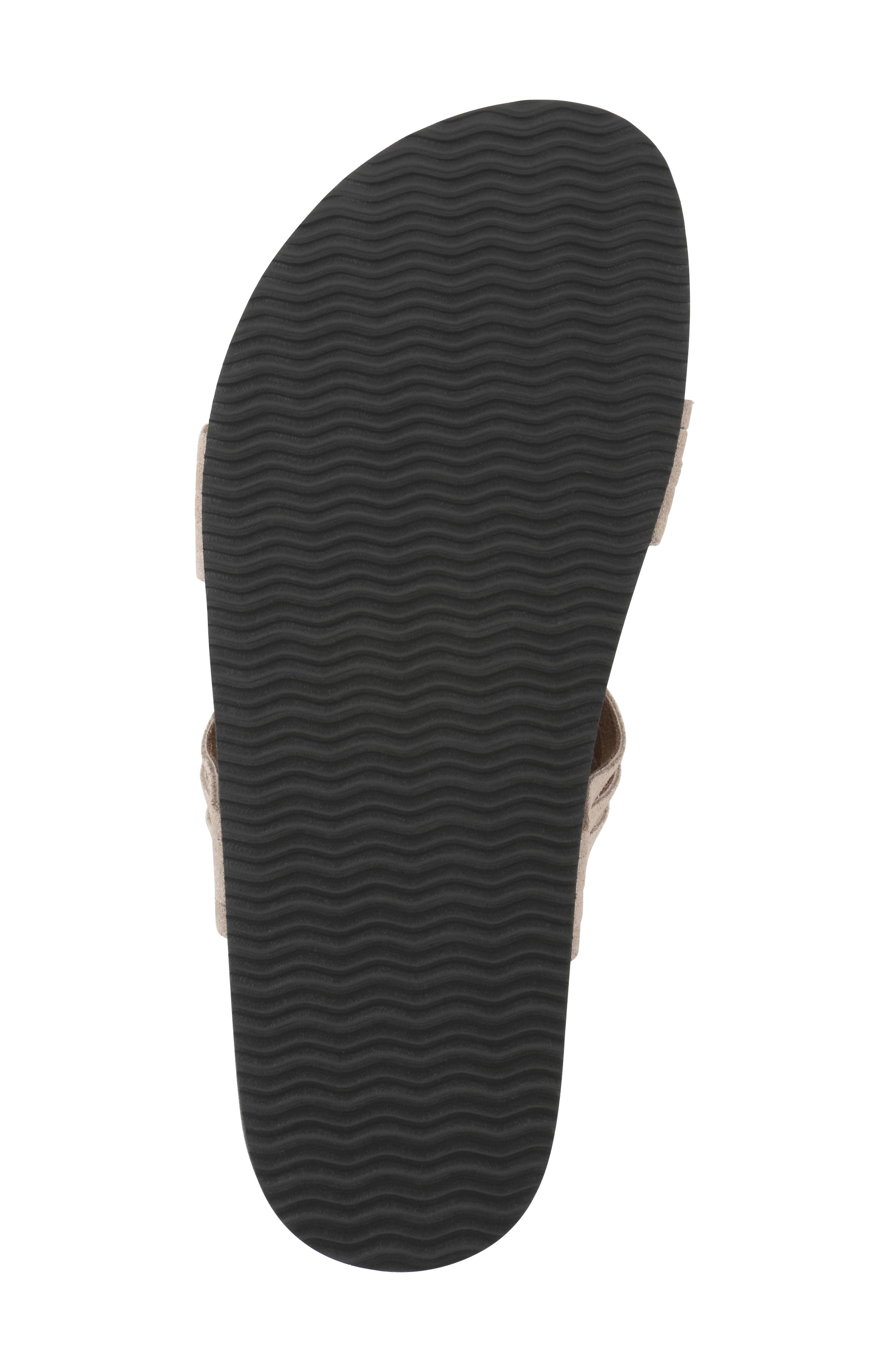Halicore Slide Sandal, Alternate, color, SANDAL WOOD/ SUEDE