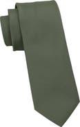 DKNY Solid Satin Tie