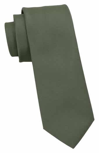 Solid Satin Tie