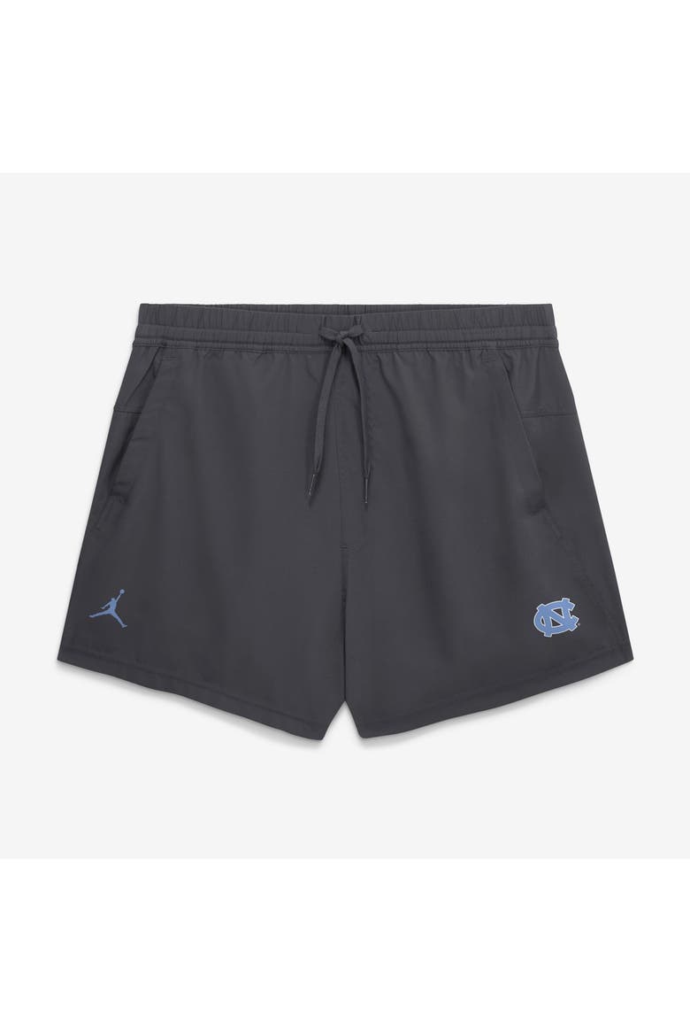 Men's Jordan Brand Anthracite North Carolina Tar Heels Primary Logo Form Shorts, Main, color, Anthracite
