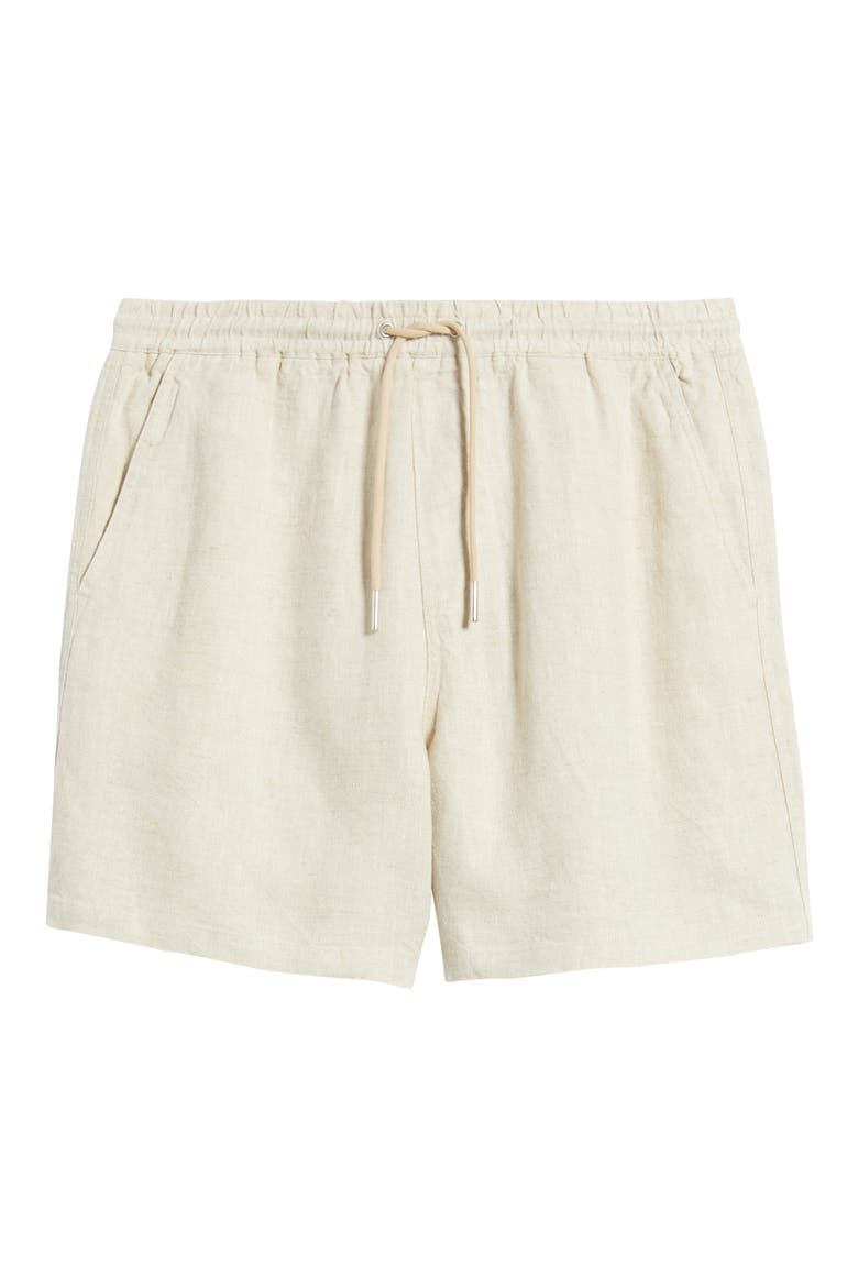 1454 Gregor Linen Drawstring Shorts, Alternate, color, OAT