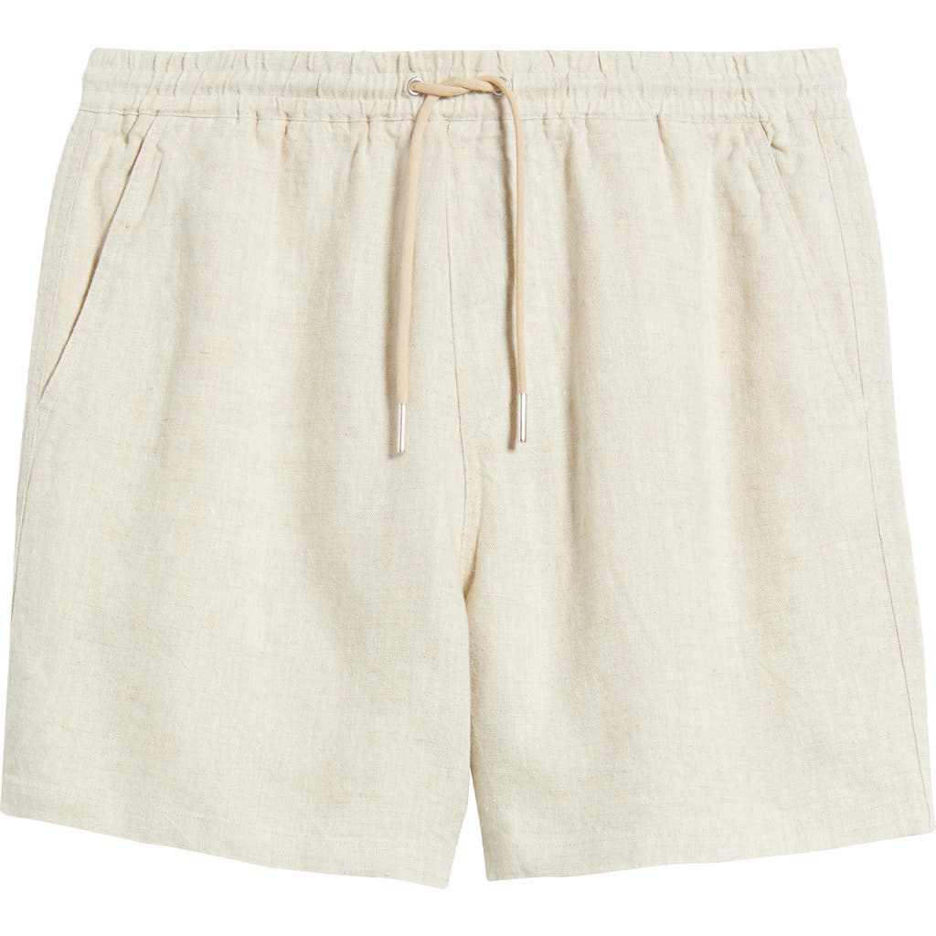 Nn07 1454 Gregor Linen Drawstring Shorts