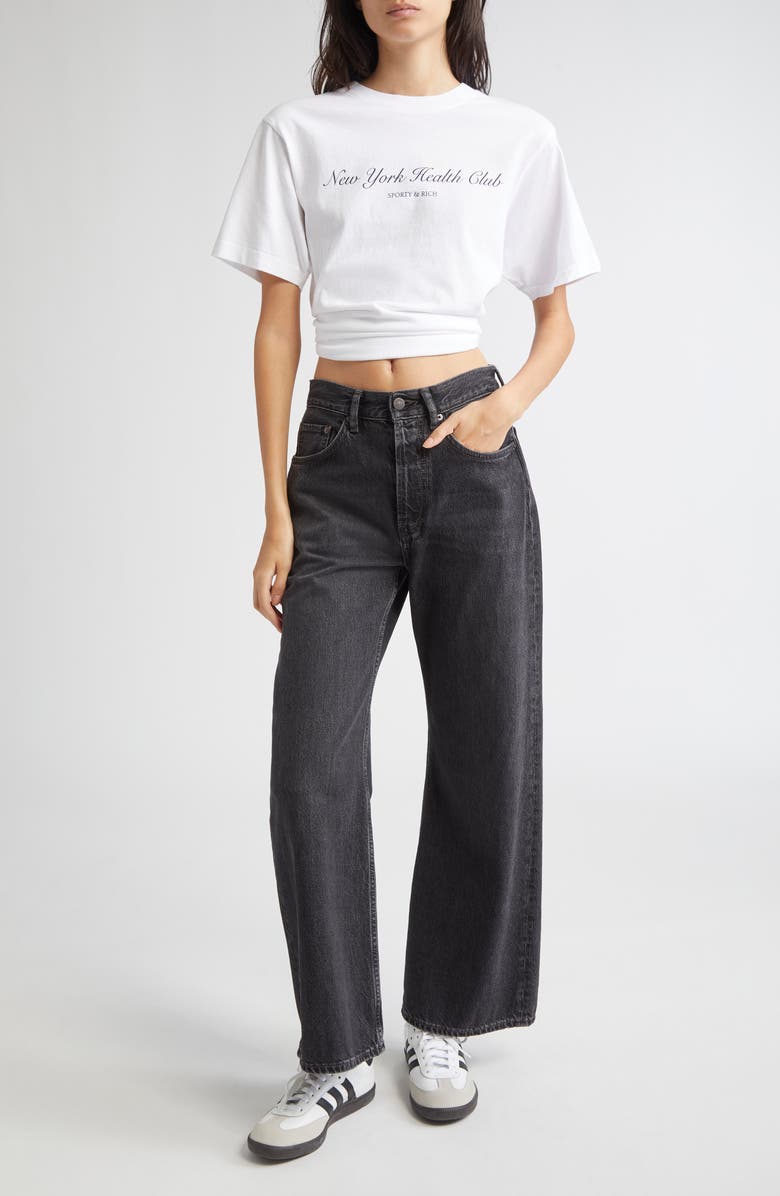 Sporty & Rich NY Health Club Cotton Graphic T-Shirt, Alternate, color, 