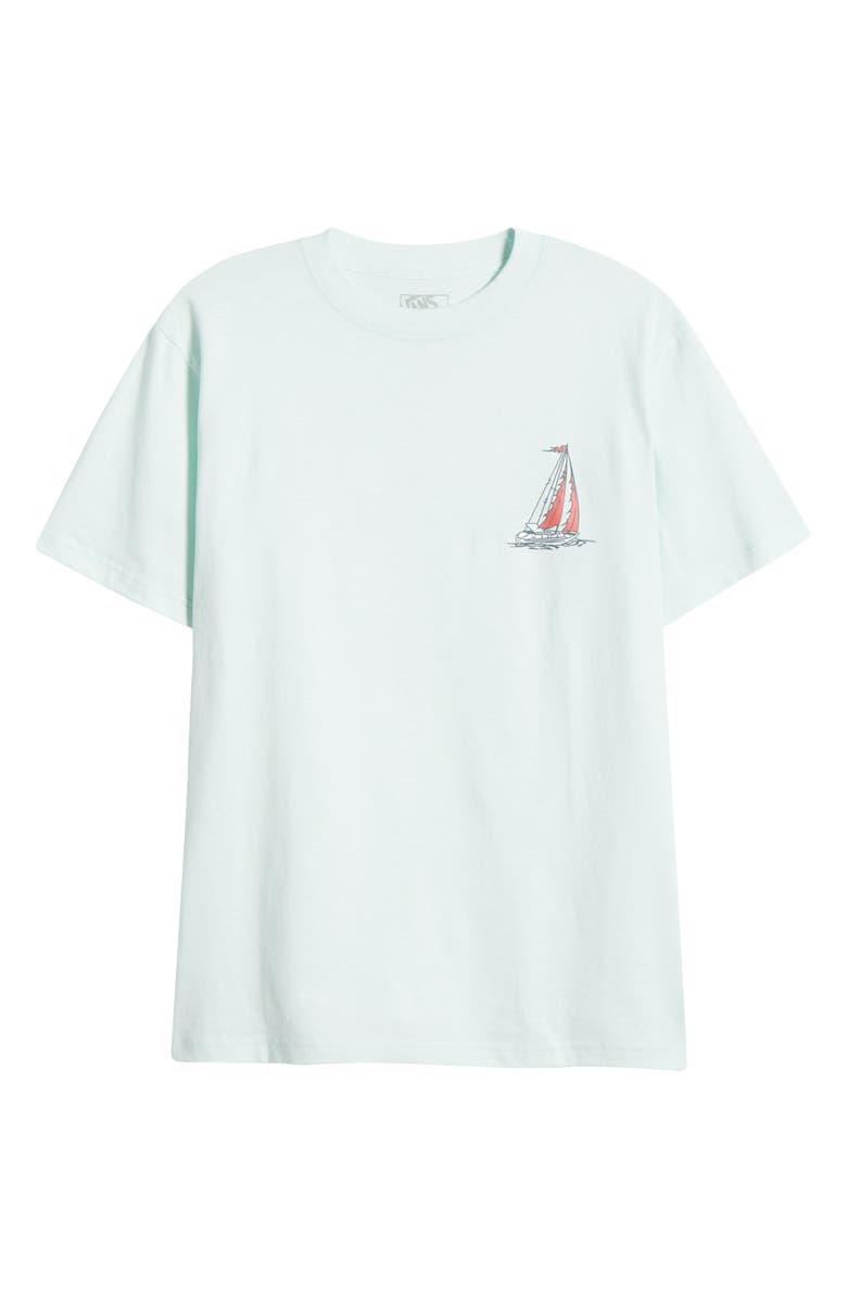 Vans Shredwinds Graphic T-Shirt, Alternate, color, Hint Of Mint