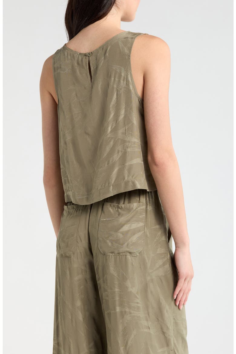 Maven Jacquard Crop Tank, Alternate, color, SOFT GREEN