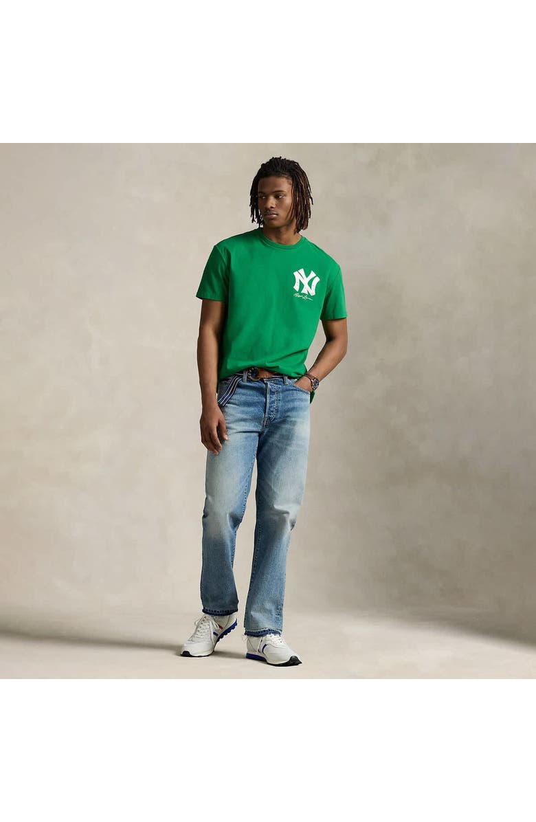 Polo Ralph Lauren Green Yankees  Jersey T-Shirt, Alternate, color, Green