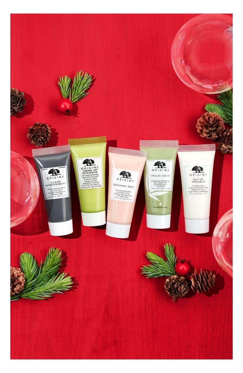 Origins Mask Delights Travel Size Mask Essentials Set, Alternate, color, 