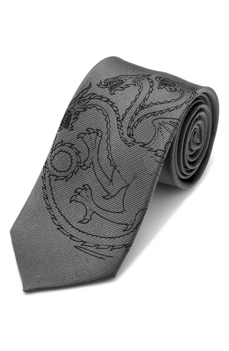 Cufflinks, Inc. Game of Thrones Targaryen Silk Tie, Main, color,