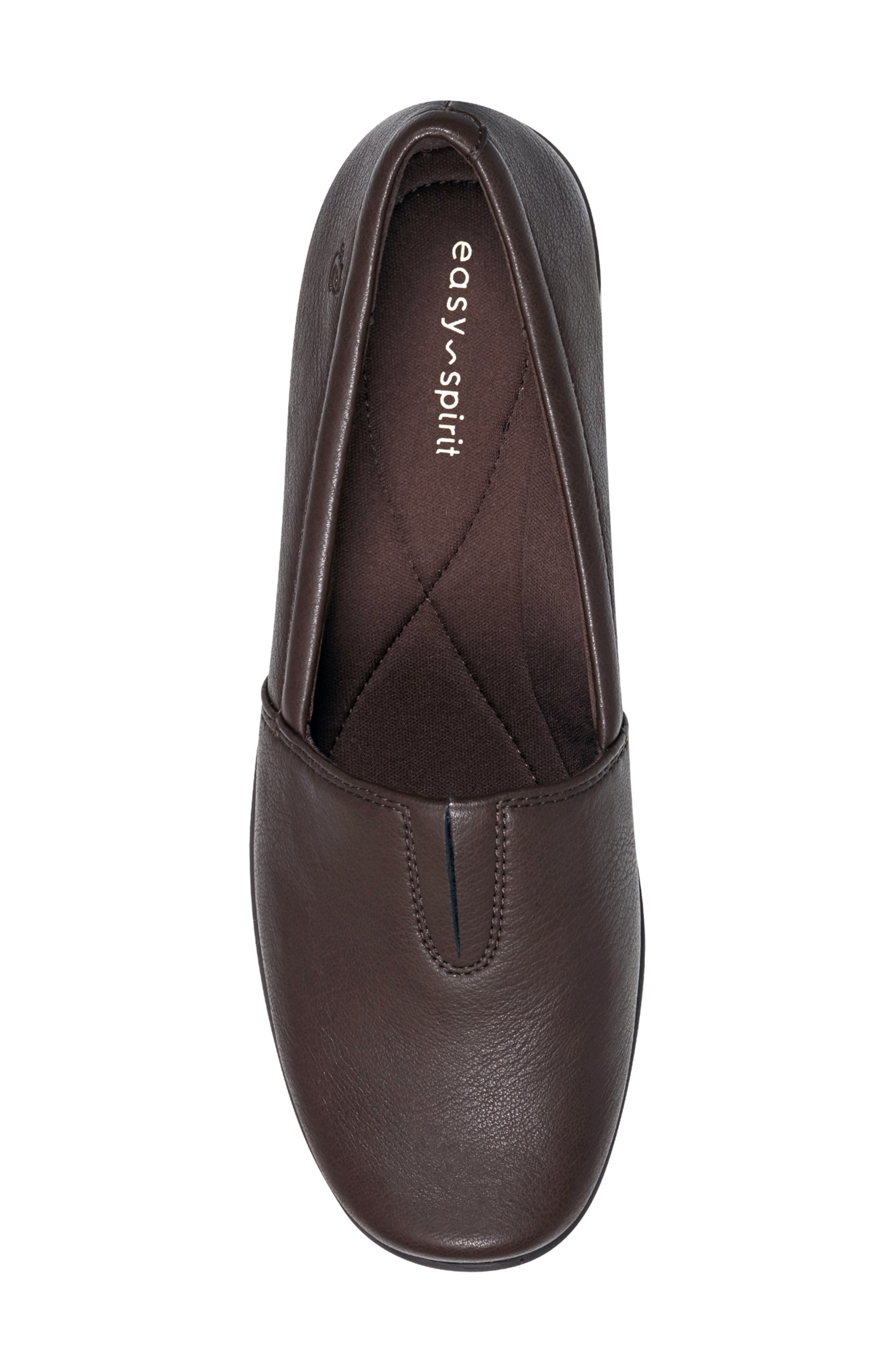Easy Spirit Arlie Flat, Alternate, color, Dark Brown