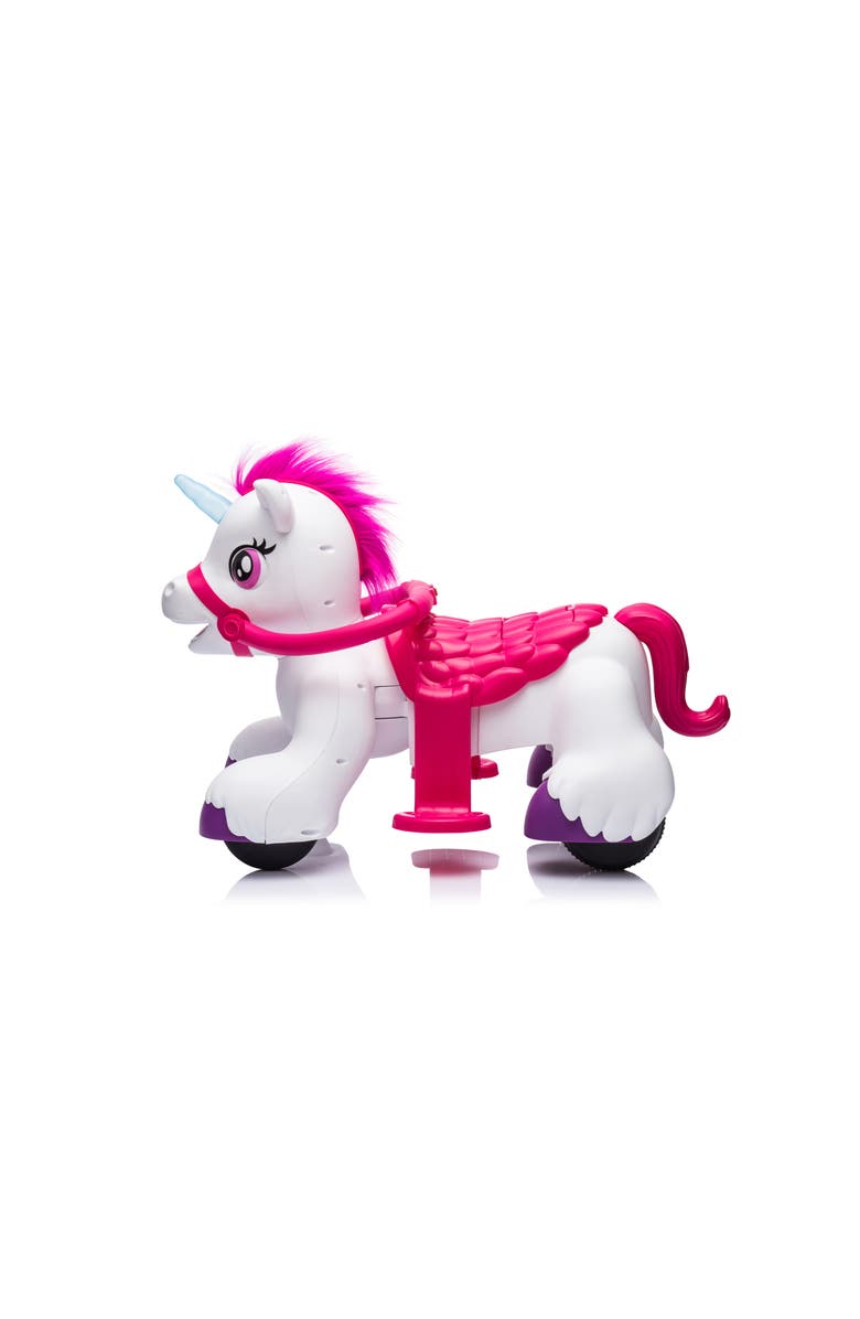 FREDDO 6V Unicorn Ride-on, Alternate, color, White