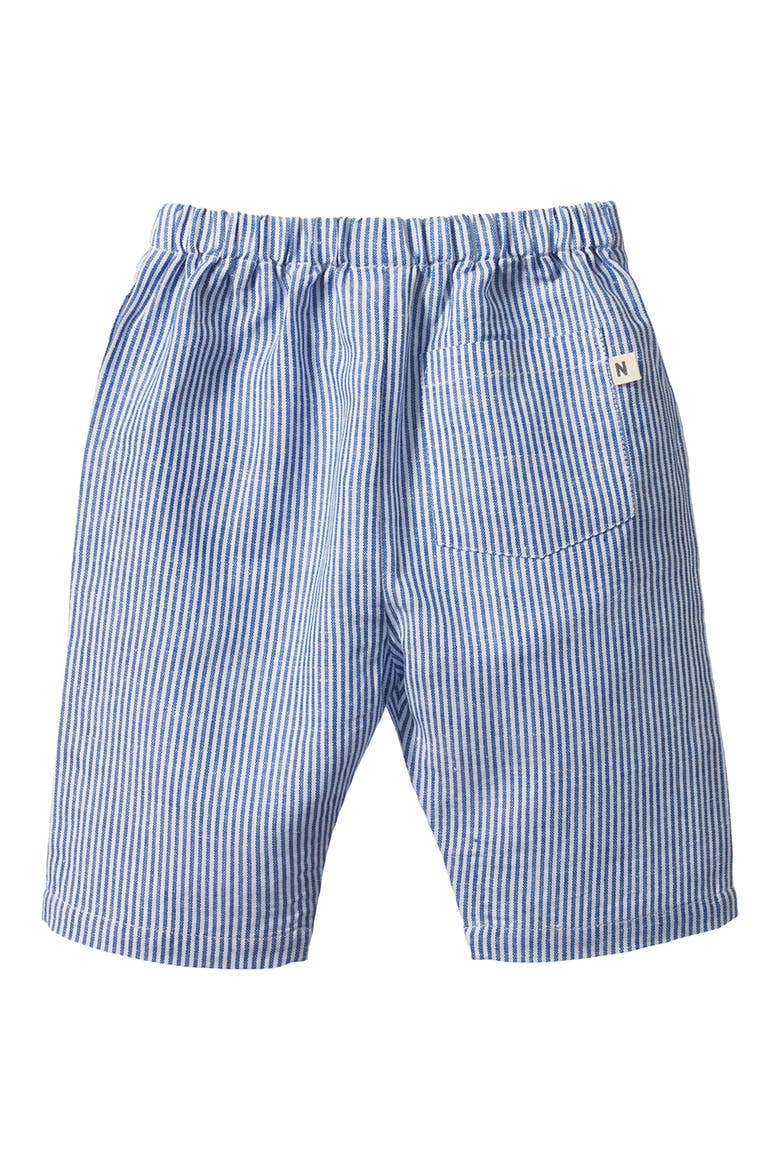 Dae Organic Cotton & Linen Pants, Alternate, color, BLUE STRIPE