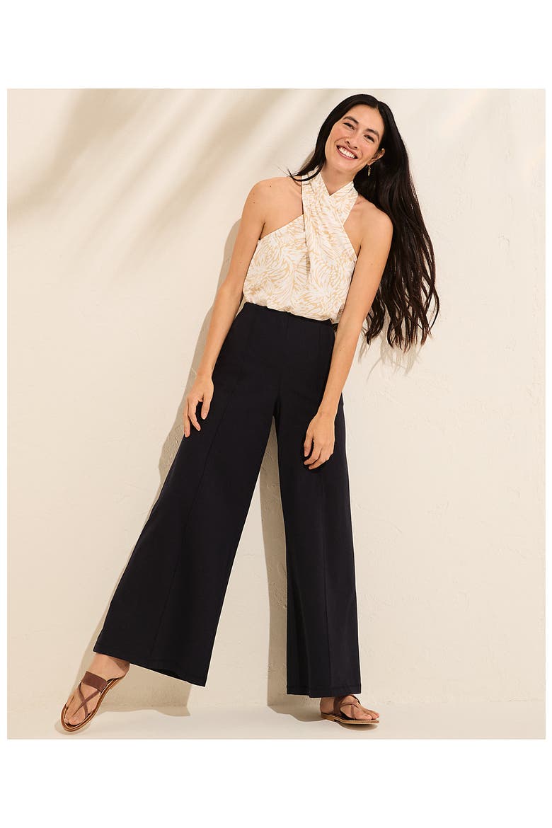 Starfish High Rise Palazzo Pants, Alternate, color, Black