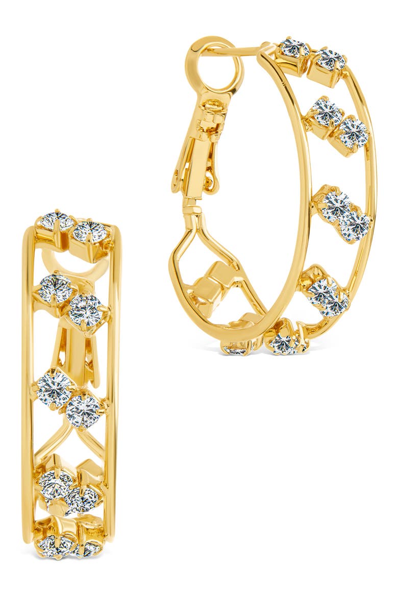 Angelika Hoop Earrings, Main, color, GOLD