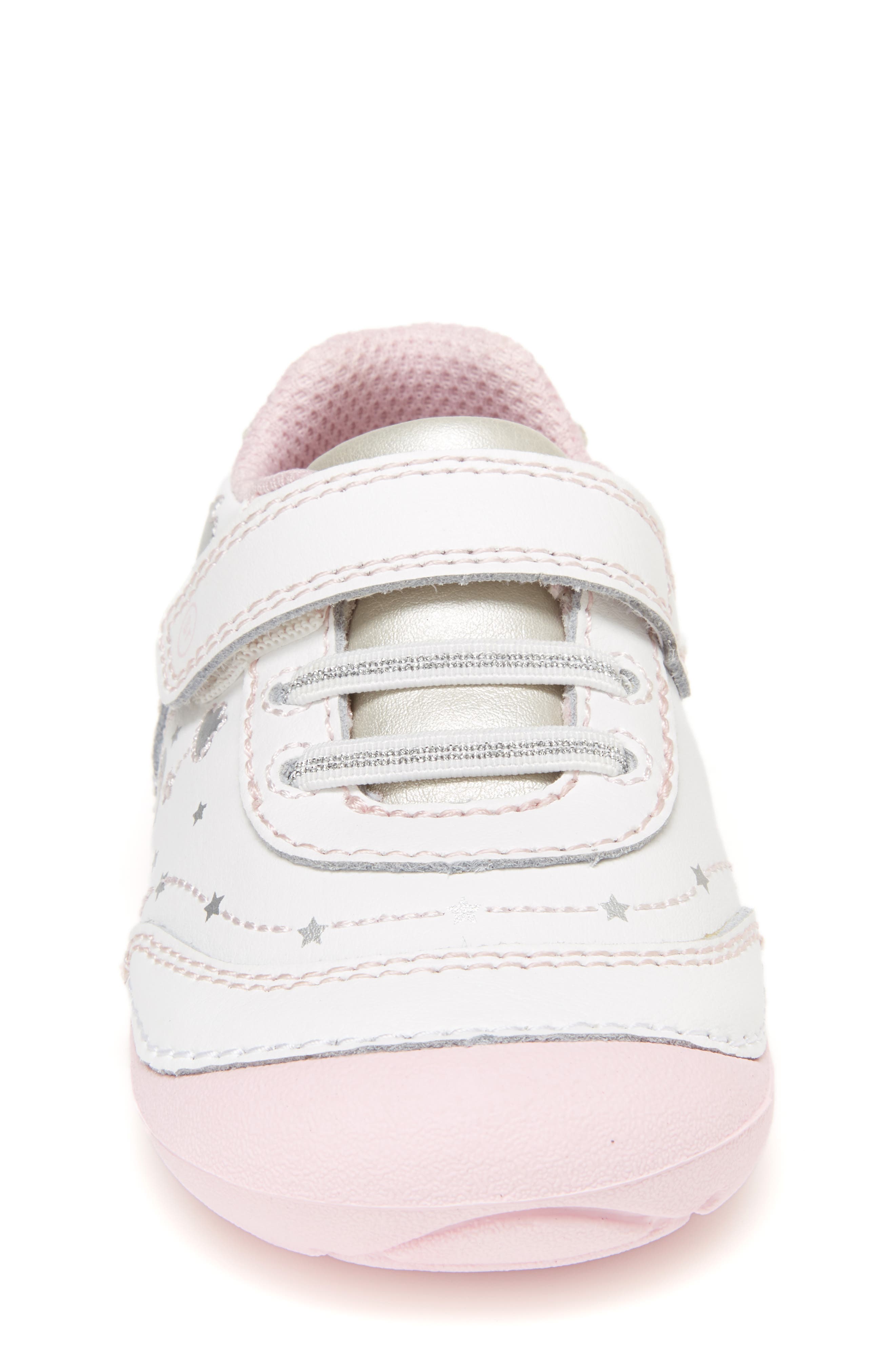 Stride Rite Soft Motion<sup>™</sup> Adalyn Sneaker, Alternate, color, White/ Silver