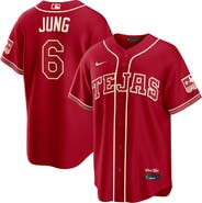 Nike Men's Nike Josh Jung Red Texas Rangers 2026 City Connect Stadium Jersey